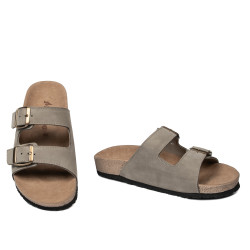 Sandales femme 5117 nubuck sable