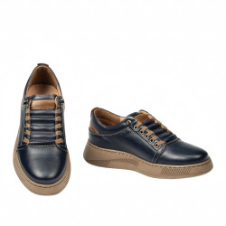 Chaussures de sport adolescents 8006 indigo combiné