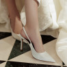 Sandales femme 1352 satin blanc lifestyle