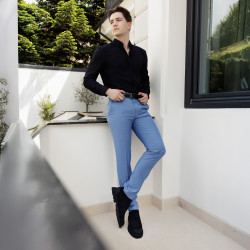 Chaussures casual homme 989 velours noir lifestyle
