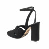 Sandales femme 1347 noir velours