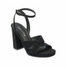 Sandales femme 1347 noir velours