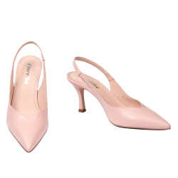 Sandales femme 1343 rose poudré