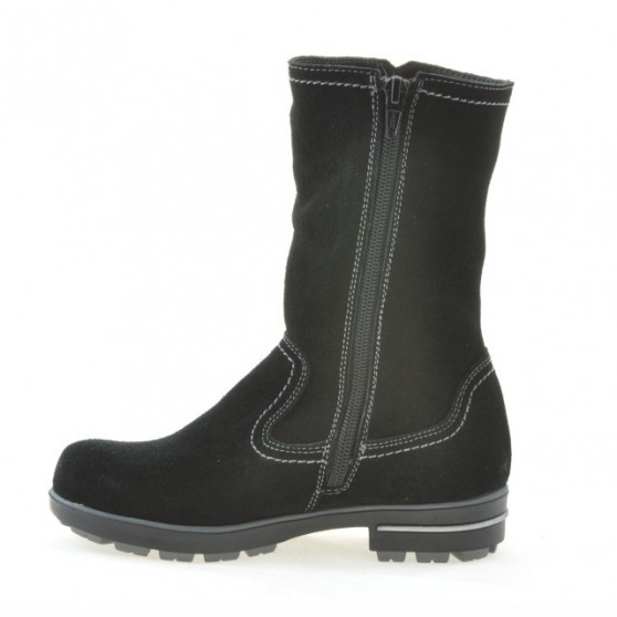 Bottes enfant 3208 noir velours