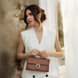 Sac à main femme 039g marron cognac lifestyle