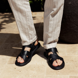 Sandales homme 363 noir lifestyle