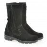 Bottes enfant 3208 noir velours