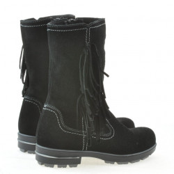 Bottes enfant 3208 noir velours