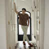 Mocassins hommes 980 camel velours lifestyle
