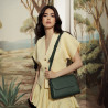 Sac à main pour femme 040g vert forêt lifestyle