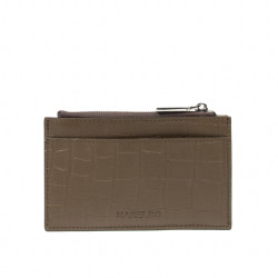 Porte-cartes 209g 01 croco marron foncé