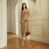 Sandales femme 1337 velours sable lifestyle