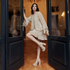 Sandales femme 1310 sable velours