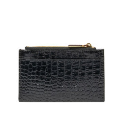 Porte-cartes 209g croco verni noir