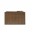 Porte-cartes 209g croco marron
