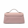 Sac à main femme bandoulière 041g rose poudre saffiano