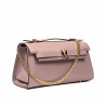 Sac à main femme bandoulière 041g rose poudre saffiano