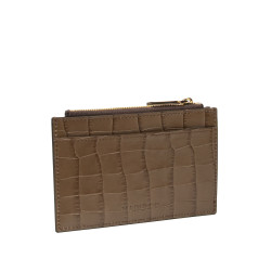 Porte-cartes 209g croco marron