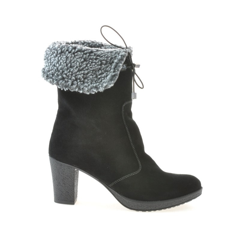 Bottes femme 3266 noir velours