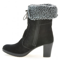 Bottes femme 3266 noir velours