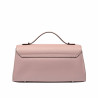 Sac à main femme bandoulière 041g 01 rose poudré saffiano