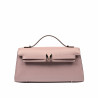 Sac à main femme bandoulière 041g 01 rose poudré saffiano
