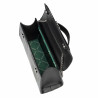 Sac à main femme à bandoulière 041g 01 croco verni noir