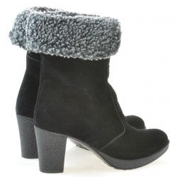 Bottes femme 3266 noir velours