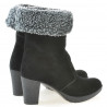 Bottes femme 3266 noir velours