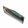 Porte-cartes 209g croco verni noir