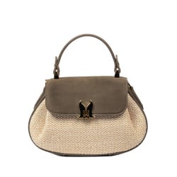 Sac à main pour femme 042g bufo taupe