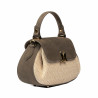 Sac à main pour femme 042g bufo taupe