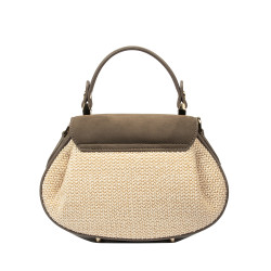 Sac à main pour femme 042g bufo taupe