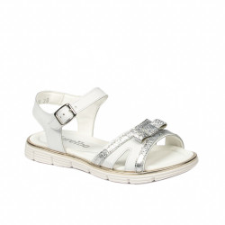 Sandales enfants 539-1 blanc combiné