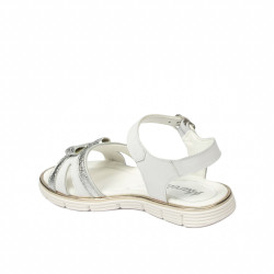 Sandales enfants 539-1 blanc combiné