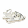 Sandales enfants 539-1 blanc combiné