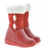 Bottes enfants petits 24c rouge combiné