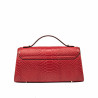 Sac à main femme à bandoulière 041g croco rouge