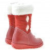 Bottes enfants petits 24c rouge combiné