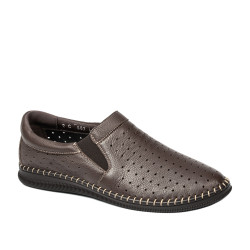 Mocassins homme 987 café