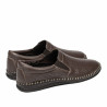 Mocassins homme 987 café