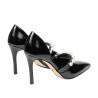 Chaussures élégantes femme 1350 vernis noir