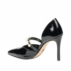 Chaussures élégantes femme 1350 vernis noir