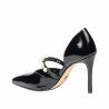 Chaussures élégantes femme 1350 vernis noir