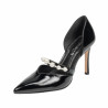 Chaussures élégantes femme 1350 vernis noir