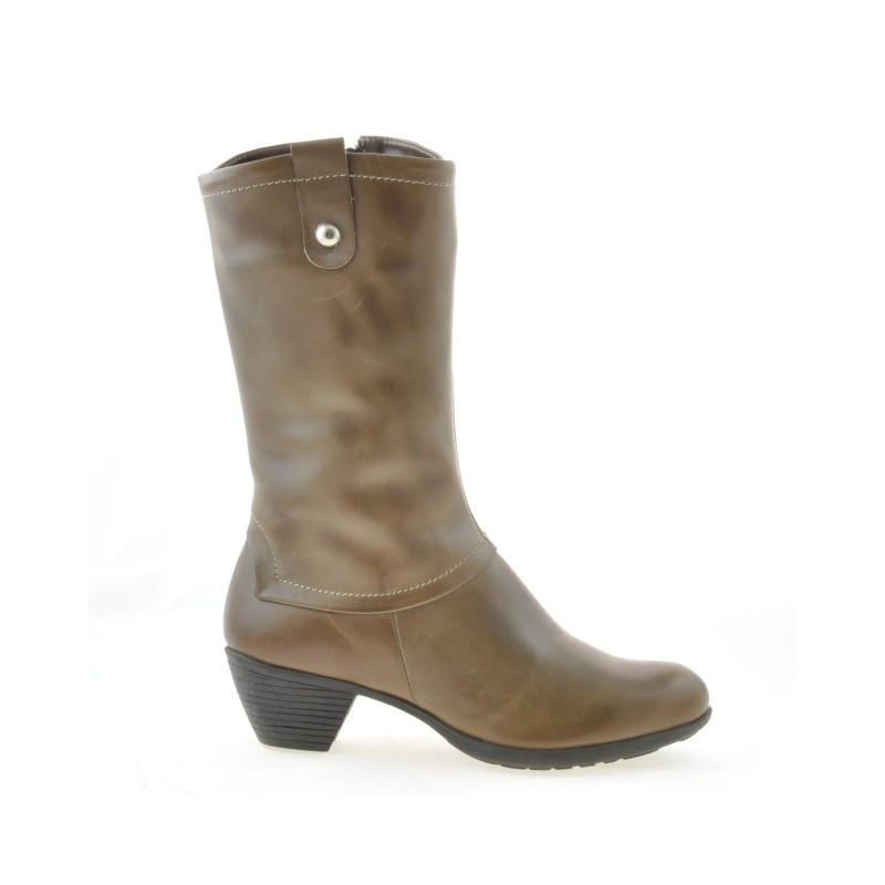 Bottes femme 3228 a café