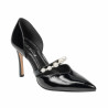 Chaussures élégantes femme 1350 vernis noir