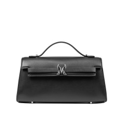 Sac à main femme épaule 041g 01 noir napa