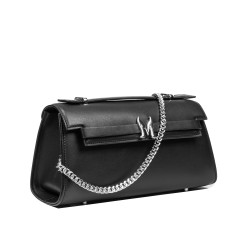 Sac à main femme épaule 041g 01 noir napa