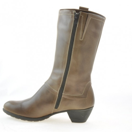 Bottes femme 3228 a café
